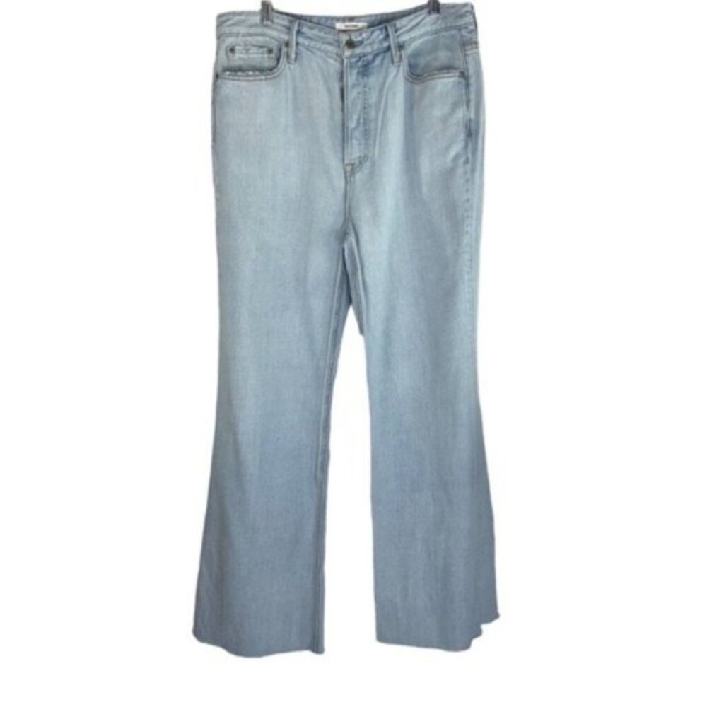GRLFRND Carla Jeans Raw Hem Light Wash READ - Picture 2 of 7
